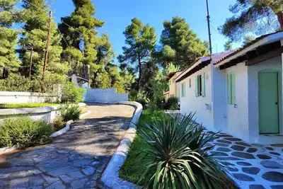 Image de Family or friend relaxation close to crystal clear beaches around Sani