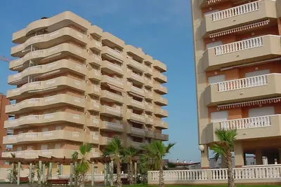 Image de Appartement 2 chambres avec piscine, à 50m de la plage et proche centre, La Manga