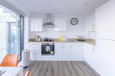 Quayside Penthouse 2 BedRoom Ensuite near Media City & Manchester United