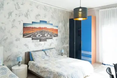 Image de Mini apartment with shared entrance - Blue Room