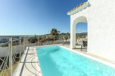 Image de Appartement \"Casa Feliz\" avec vue sur la mer, piscine privée et Wi-Fi