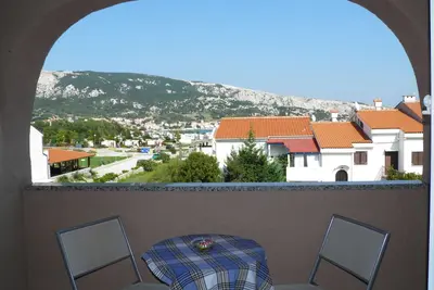 Image de Appartement d'une chambre avec le balcon Baska, Krk (A-22662-a)