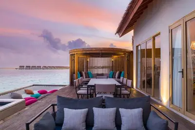 Image de Rock Star Overwater Villa, Hard Rock Hotel, Outdoor Deck, 2 Bedrooms