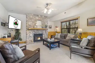 Image de Walk-In 2 Br Cabin with Loft in Wooded Area, Minutes from Shows & Attractions!