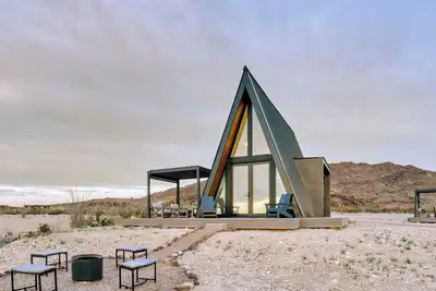 Image de Stardust Big Bend Luxury A-Frame#3 with a fab view