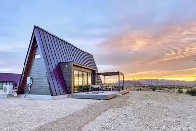 Image de Stardust Big Bend Luxury A-Frame#6 with great view