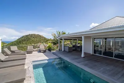 Image de St. Barths Villa Right In Front Of The Ocean
