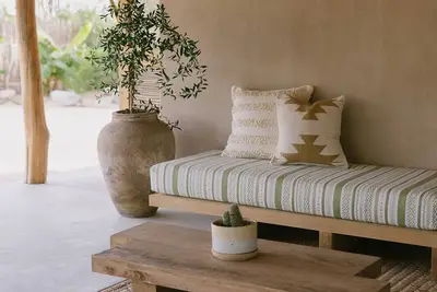 Image de Garden Villa Real between orchards and near the beach.