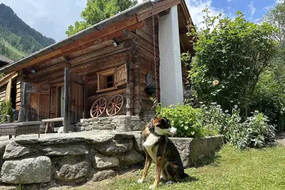 Image de Cottage-Cottage-Salle de bain privée séparée-Vue sur Jardin-Romantikhütte