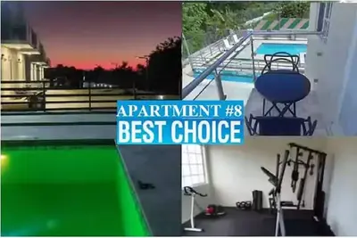 Gym+Pool+HotTub+3 Lounge Areas, #8 upstairs. -Airport 10 minutes\nMIRANDO Place