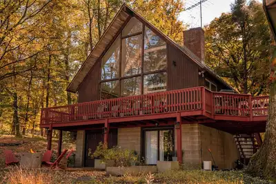 Cozy A-Frame Chalet in the Hudson Valley
