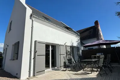Image de Maison récente à 200 m de la plage avec jardin clos, terrasse, vélos et wifi à Mesquer