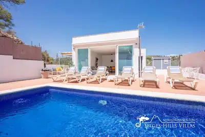 Image de Villa Senia, près de Sitges avec piscine privée