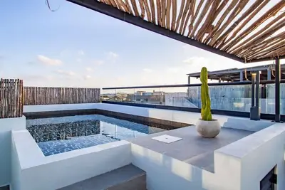 Image de Lux 3 Levels at Kite of Aldea Zama Rooftop w\/Pool