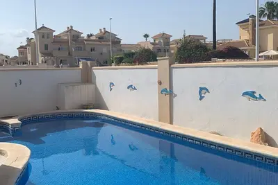 Image de Detached villa with private pool, perfect for families and close to the beach