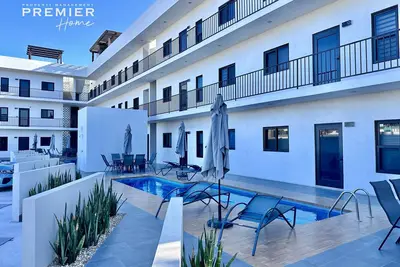 Modern Apartment blocks away from the Malecon