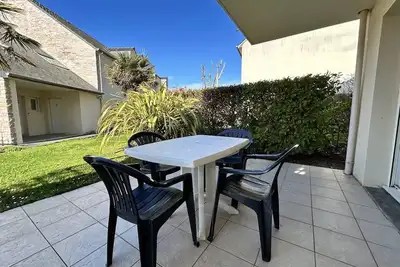 545-Appart T3 à 100m de la plage du centre d'Erquy