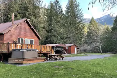 Image de Elk Track Cabin, a Secluded 2-bedroom cabin with WiFi, Ac in serene Randle
