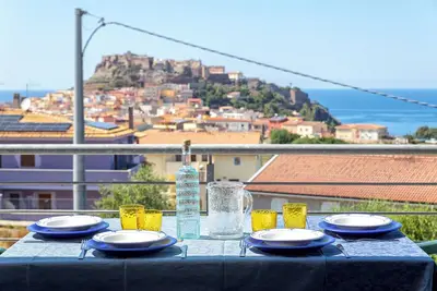 Image de Appartement 'Ad Occhi Aperti' avec vue sur la mer, Wi-Fi et climatisation