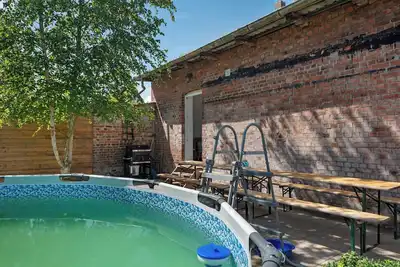 Image de Maison de vacances 'Ferienhaus Oase Balje' avec piscine privée, terrasse privée et Wi-Fi