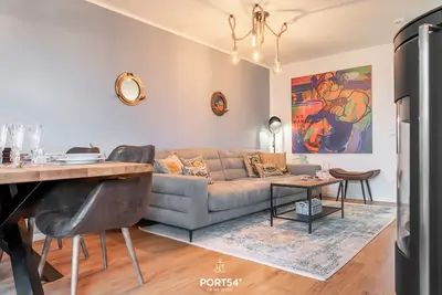 Image de Popeyes Koje - Eg, Barrierearm, Infrarotsauna, Kamin, Terrasse, Strandkorb