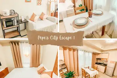 Image de Cozy 1-bedroom condo in Makati with Pool, Gym, Sauna, WiFi, Ac, and Netflix