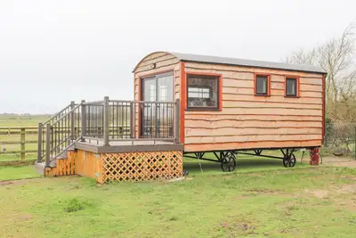 Image de Tal Sarn Shepherd Hut, pet friendly in Niwbwrch (Newborough)
