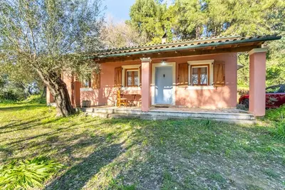 Image de Maison de vacances 'Coryfo' avec terrasse privée, Wi-Fi et climatisation