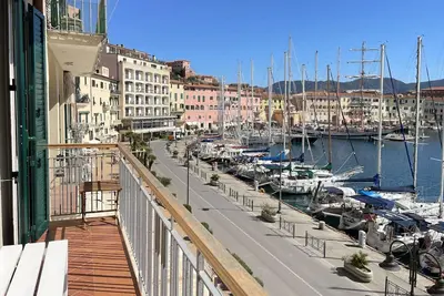 Image de La Goletta, terrace with a sea view