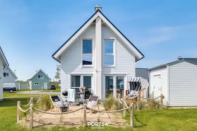 Image de Huus Yvonne - infrared sauna, terrace, beach chair, shower, bathtub, fireplace