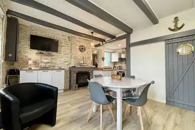 Image de Maison rénovée 3 pièces à St-Georges-d'Oléron, WiFi, proche commerces