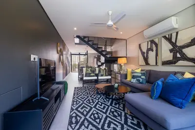 Lush Coastal Condo in a forest estate in Sheffield Beach Durban, South Africa.