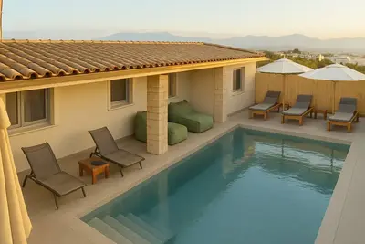 Image de Maison de vacances Ksamil pour 1 - 8 personnes avec 4 chambres Ă coucher - Maison de vacances