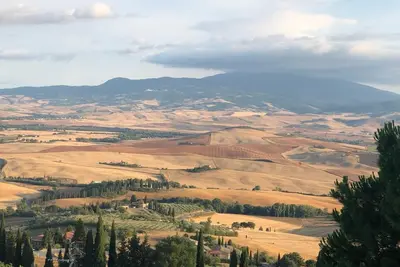 Image de Hideaway mit Blick auf Val D'orcia