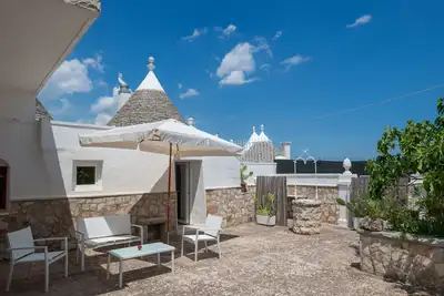 Image de Villa 'Trulli Violetta, Casa Di Campagna' avec terrasse privée, Wi-Fi et climatisation