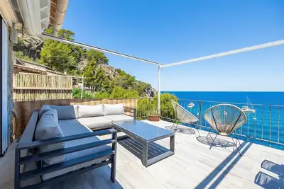 Image de Chalet 'Ca La Dolors Deià' avec vue sur la mer, Wi-Fi et climatisation