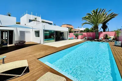 Image de Maison de vacances \"Casa Color\" avec vue sur la mer, piscine privée et Wi-Fi