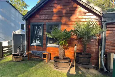 Image de Luxus Chalet auf 5 Sterne Campingplatz De Heldense Bossen zu Vermieten