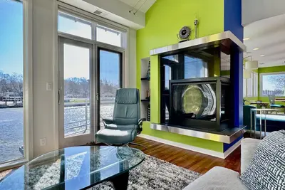 Riverside Retreat with 6 Balconies and Saugatuck Views!