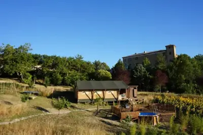 Image de Tent Safari Avec Piscine Prive et Belle Vue, Mas du Fontaoulie