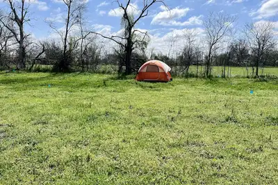 3 Person Tent on Waco Mini-Farm C7