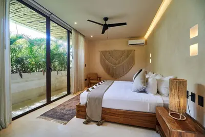 Image de Luxury 3 Bd & 3ba Apartment in the Heart of Tulum for 8 Ppl Private Rooftop