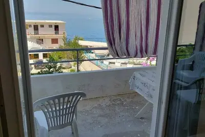 Image de Appartement d'une chambre avec le balcon et la vue sur le mer Drasnice, Makarska (A-22398-b)