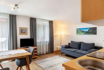 Image de Appartement 'Haus Latschenhang 4 Ederkanzel' avec vue sur les montagnes, balcon et Wi-Fi