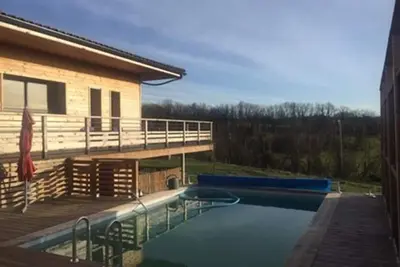 Image de Maison écologique avec piscine privée en Dordogne