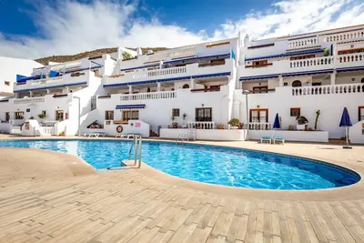 Port Royale shine and bright, heated pool
