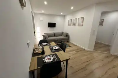 Image de Appartement \"Am Tillysee in Wardenburg\" avec terrasse privée et Wi-Fi