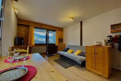 Image de Studio cosy rénové avec balcon et animaux acceptés, centre de Samoëns