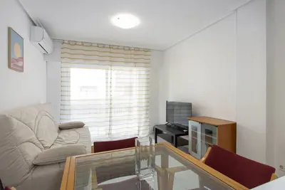 Apartment with 1 bedroom 100 meters from the sea and the beach!