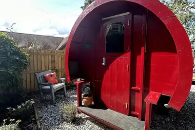 Image de Romani Retreat Bow Top Gypsy Caravan Alnmouth Beach